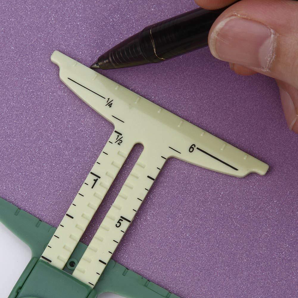 CraftsCapitol™ Sewing Metal Sliding Gauge
